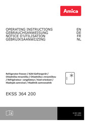 Amica EKSS 364 200 Notice D'utilisation