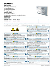 Siemens 3VA9 48-0VK20 Serie Notice D'utilisation