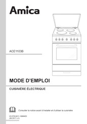 Amica ACE1103B Mode D'emploi