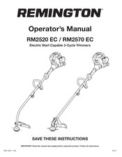 Remington RM2570 EC Manuel De L'opérateur