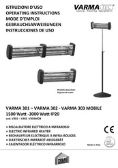 Varma Tec V301 Mode D'emploi