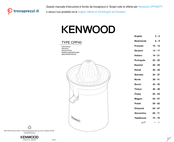 Kenwood CPP400TT Instructions