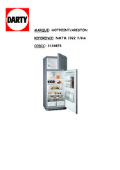 Hotpoint Ariston NMTM 1922 V/HA Mode D'emploi