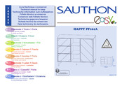 SAUTHON easy HAPPY PF161A Instructions De Montage