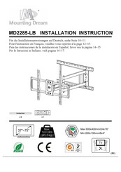 Mounting Dream MD2285-LB Instructions D'installation