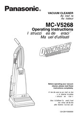 Panasonic QUICKDRAW MC-V5268 Mode D'emploi