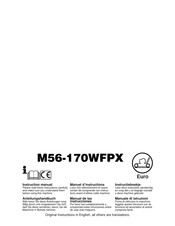 Husqvarna M56-170WFPX Manuel D'instructions