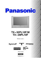 Panasonic TX-28PL10F Mode D'emploi