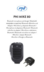 PNI MIKE 80 Manuel Utilisateur