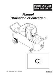 Pulsar 285 Manuel D'utilisation Et D'entretien