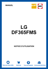 LG DF365FMS Manuel Du Propriétaire