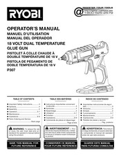 Ryobi P307 Manuel D'utilisation