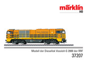 marklin 37207 Mode D'emploi