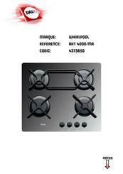 Whirlpool 4373650 Guide Rapide