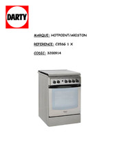 Hotpoint Ariston C35SG 1 X Mode D'emploi