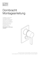 Dornbracht 36 120 840-FF Instructions De Montage