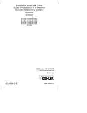 Kohler K-11575 Guide D'installation Et D'entretien