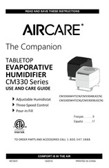 Aircare CM330ABLKCN Guide D'utilisation Et D'entretien