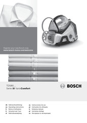 Bosch Vario Comfort TDS8080 Notice D'utilisation