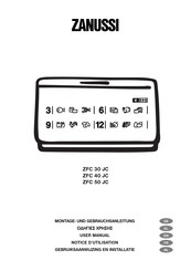 Zanussi ZFC 40 JC Notice D'utilisation