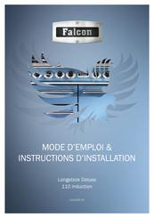 Falcon Longstock Deluxe 110 Induction Mode D'emploi & Instructions D'installation