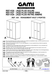 Gautier Gami 330 Instructions De Montage