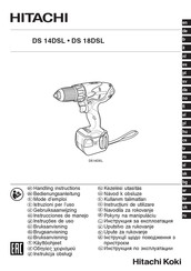 Hitachi DS 14DSL Mode D'emploi