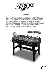 Carromco 05800FSC Instructions D'assemblage