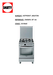 Hotpoint Ariston CX61FA F/HA Mode D'emploi