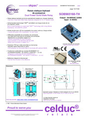 Celduc okpac SOB965160-TH Mode D'emploi