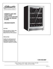 Silhouette PROFESSIONAL DBC056D1BSSPR Guide D'utilisation