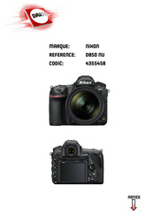 Nikon 4355458 Manuel D'utilisation Et Garantie