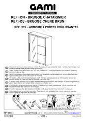 Gami BRUGGE H3H 219 Instructions De Montage