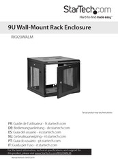 StarTech RK920WALM Guide De L'utilisateur