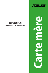Asus TUF Gaming B760-PLUS WIFI Mode D'emploi