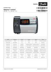 Danfoss Optyma control AK-RC 111 Guide D'installation