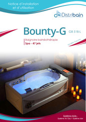 DISTRIBAIN Bounty-G GB 518-L Notice D'installation Et D'utilisation