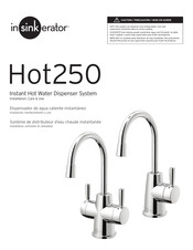 InSinkErator Hot250 Serie Installation, Entretien Et Utilisation