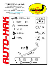 AUTO-HAK J59A Mode D'emploi