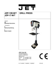 Jet JDP-15B-T Mode D'emploi