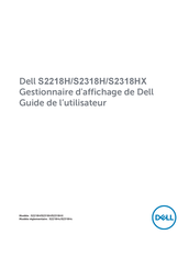 Dell S2218Hc Guide De L'utilisateur