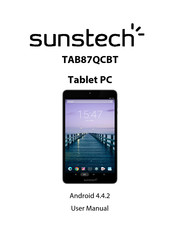 Sunstech TAB87QCBT Mode D'emploi