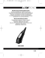 Clatronic HSM 2686 Mode D'emploi