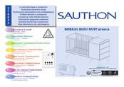 SAUTHON BOREAL BLEU NUIT 37101A Instructions De Montage