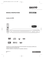 Sanyo DVD-DX506 Manuel D'instructions