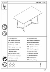 byLIVING TALEA T 160 Instructions De Montage