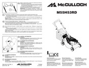 Mcculloch M55H53RD Manuel D'instructions