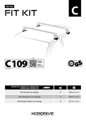 NORDRIVE C109 Instructions De Montage