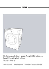 Sibir WA 81440 S Mode D'emploi