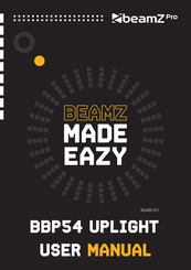 Beamz Pro BBP54 UPLIGHT Mode D'emploi